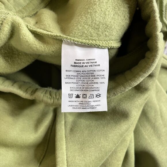 Nike Sweatpants Mens L Green Fleece Joggers Athletic Logo Comfort BV2671-334 - Picture 5 of 13